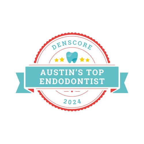 Denscore badge for Duggan Endodontics.